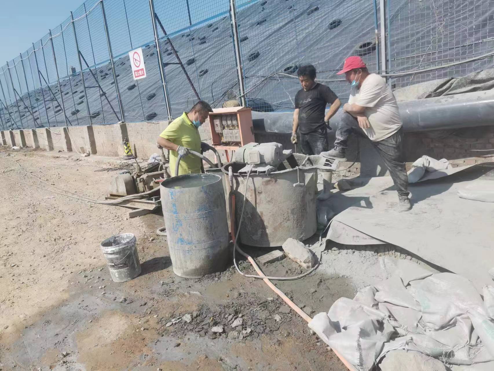 介休袖阀管注浆